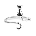 Damenring mit katzeninspirierter Form Shop Nory