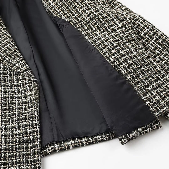Damen Kurzblazer aus Bouclé‑Tweed mit kastiger Cropped‑Silhouette Shop Nory