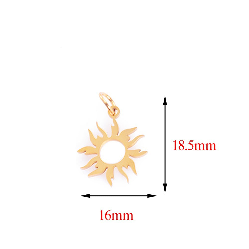 Damen Anhänger in strahlender Sonnenform Shop Nory