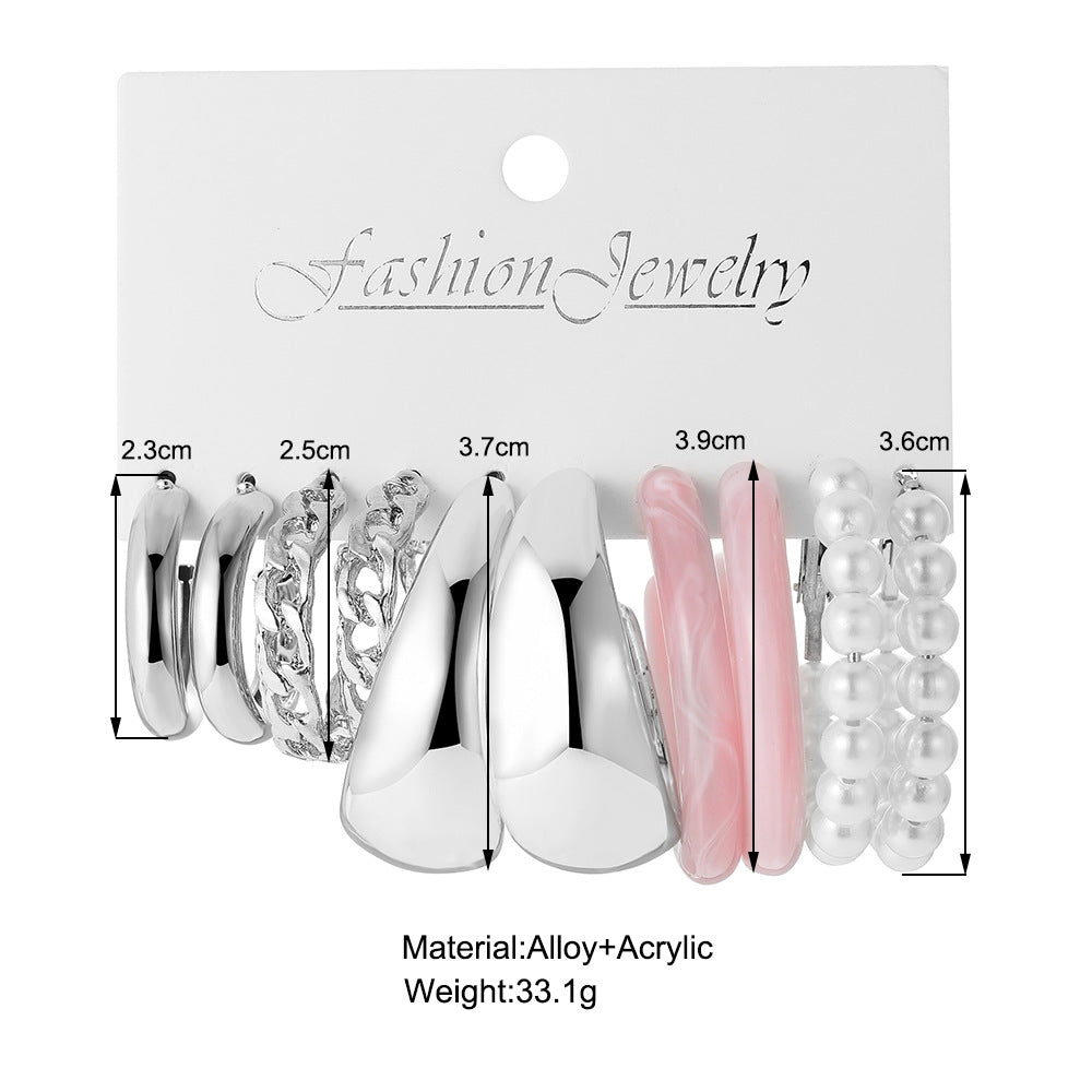 Damen Ohrringe Set mit vielfältigen Designs Shop Nory