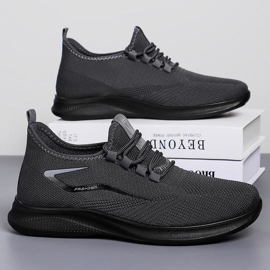 Herren nan atmungsaktive Strick-Sneaker mit sockenähnlichem Schaft und flexibler Komfortlaufsohle Shop Nory