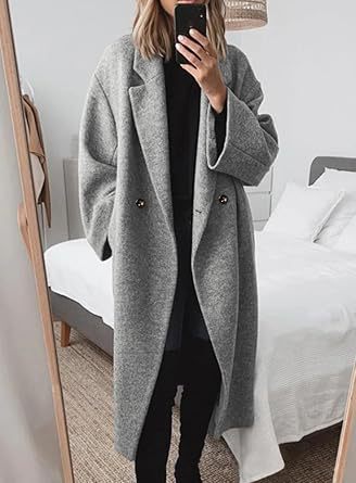 Damen Oversized mit klassischem Revers