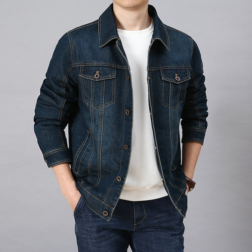 Herren Klassische Jeansjacke Shop Nory