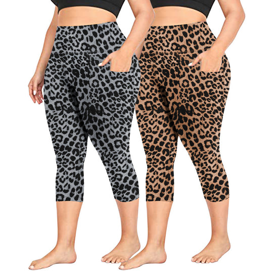 Damen Sculpting-Capri mit hoher Taille, Seitentaschen und formender Nahtführung Shopy Nory