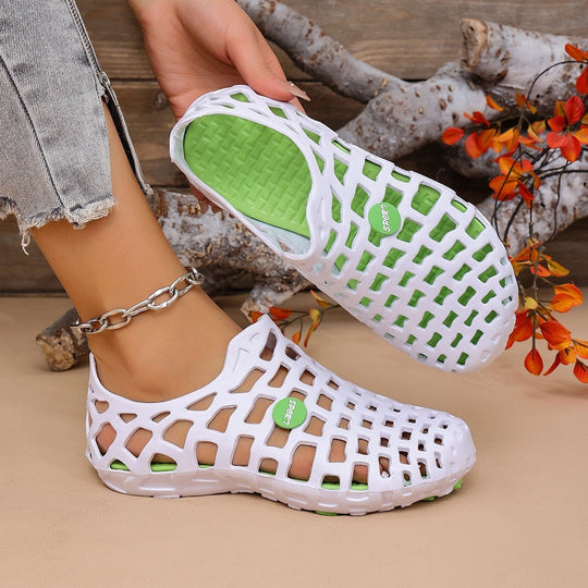 Damen leichte und atmungsaktive Freizeitschuhe mit rutschfester Außensohle