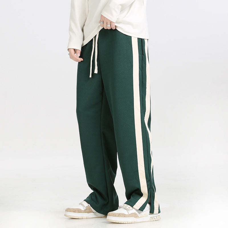Herren Sportliche Lounge-Hose mit seitlichen Streifen Shop Nory