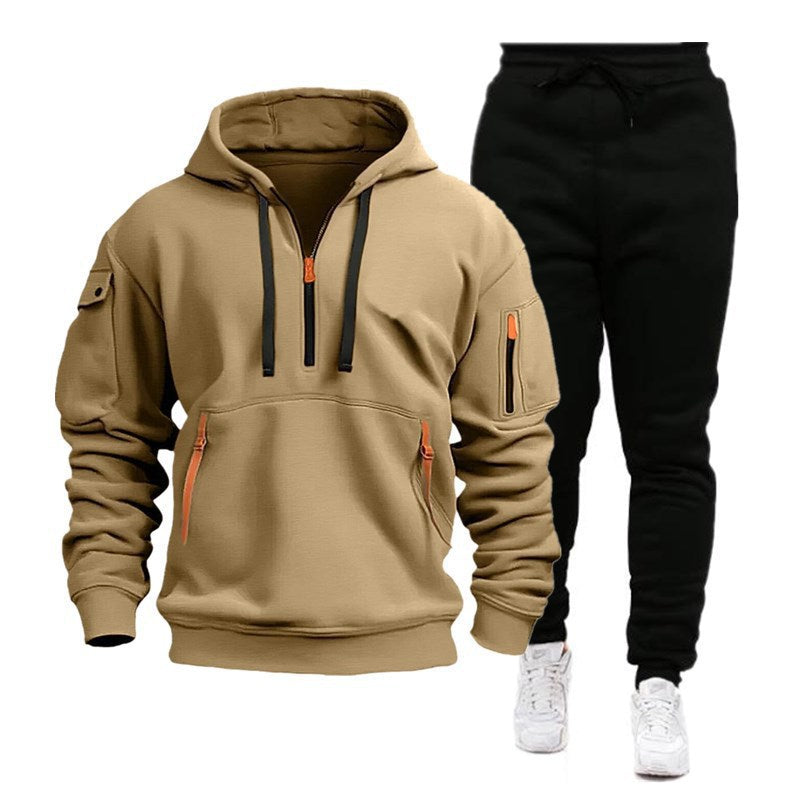 Damen Sportlicher Freizeitanzug mit innovativem Kapuzenpullover Shop Nory
