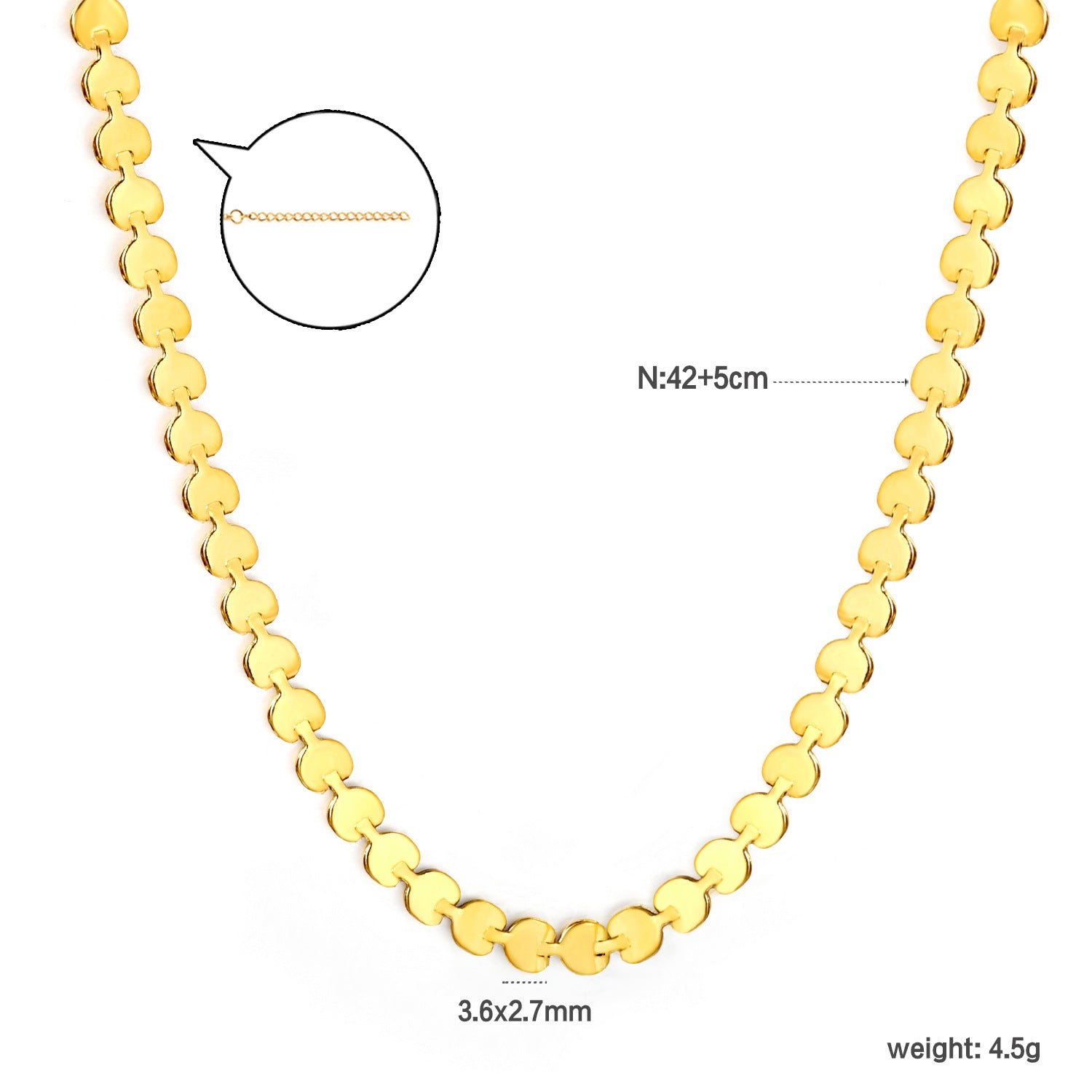 Damen Edelstahl Halskette mit elegantem Schlangenmuster Shop Nory