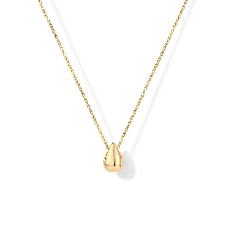 Damen Halskette mit tropfenförmigem Anhänger aus hochwertigem Edelstahl Shop Nory