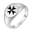 Herren Siegelring mit kunstvollem Design und detaillierter Symbolgravur Shop Nory