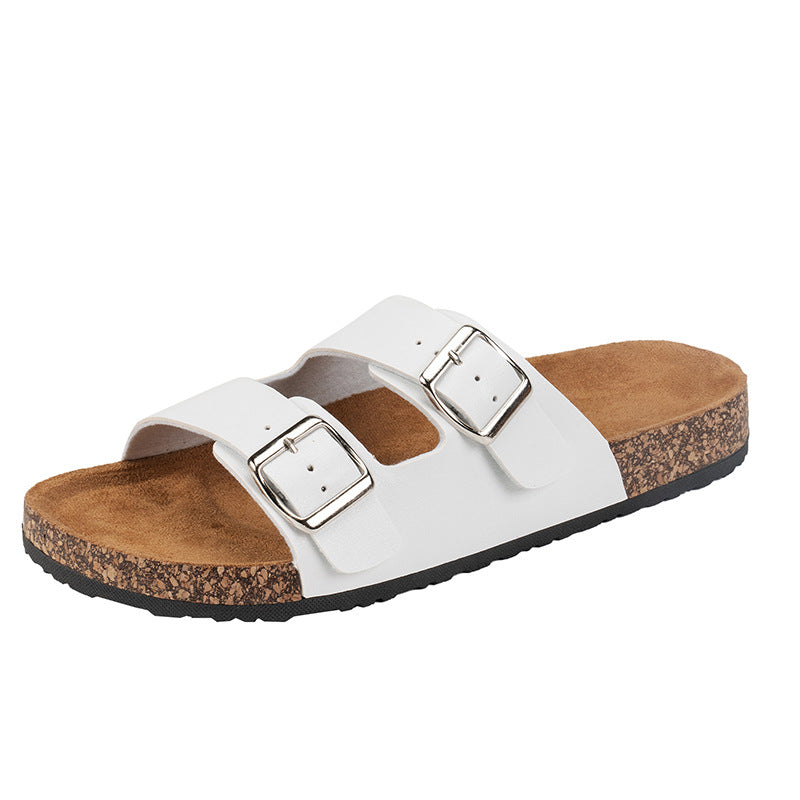Damen Komfortable Sandalen mit verstellbaren Riemen und ergonomischem Fußbett