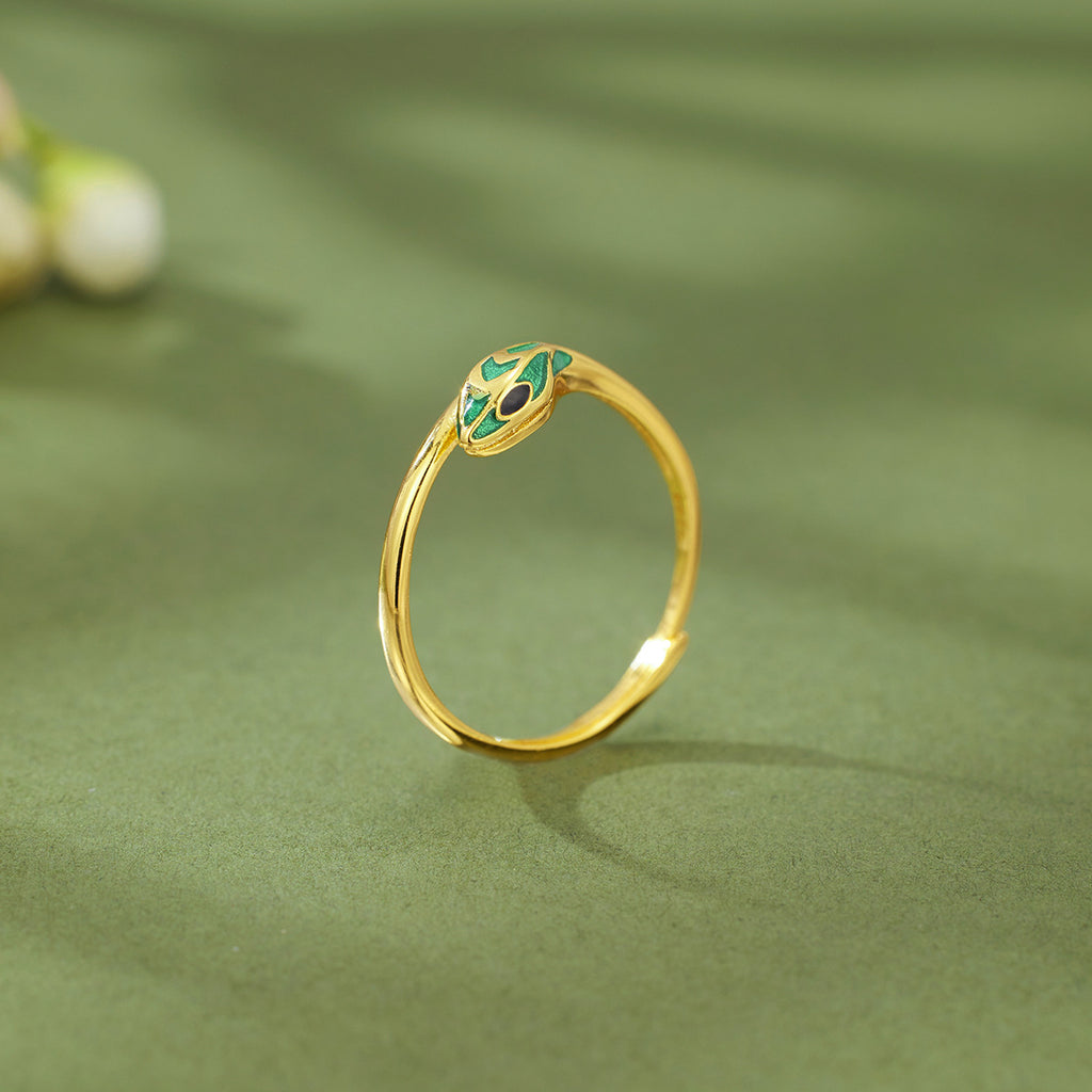 Damen eleganter Schlangenring mit pfeilförmiger Gestaltung Shop Nory