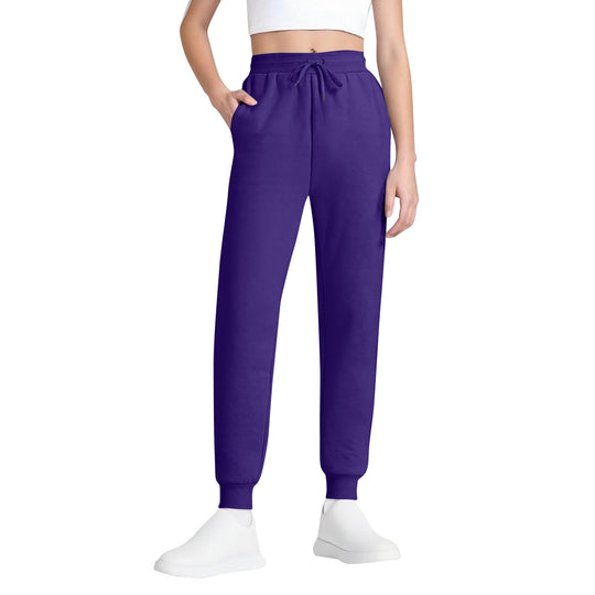 Damen nan schlanke hochgeschnittene Jogginghose mit Tunnelzug, Eingrifftaschen und Bündchen Shop Nory