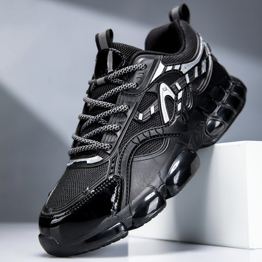 Herren Sportlicher Chunky-Sneaker mit glänzenden Overlays und gedämpfter Luftkissen-Sohle Shop Nory