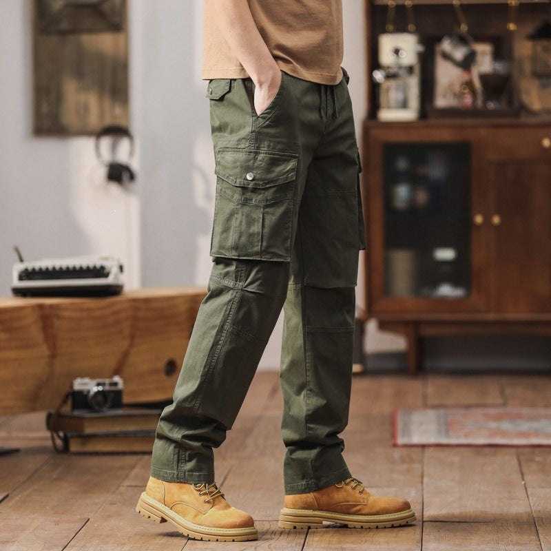 Herren Technische Cargohose mit geradem Schnitt, verstärkten Knien & Mehrfachtaschen Shop Nory
