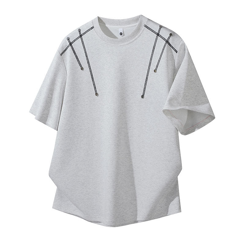 Damen Oversized T-Shirt mit einzigartigen Schulterdetails Shop Nory