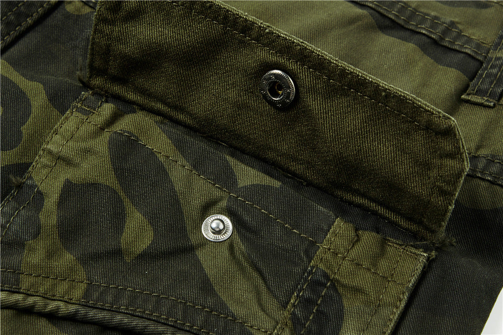 Herren Cargohose im Utility-Stil mit verstärkten Knien, Mehrfachtaschen und Kordelbund Shop Nory