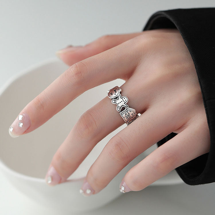 Damen Verspielter Ring mit kreativem Design und charmanten Motiven Shop Nory