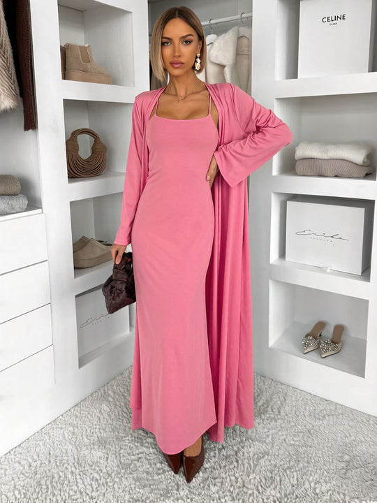Damen Langes Maxikleid mit umschmeichelndem Schnitt Shop Nory