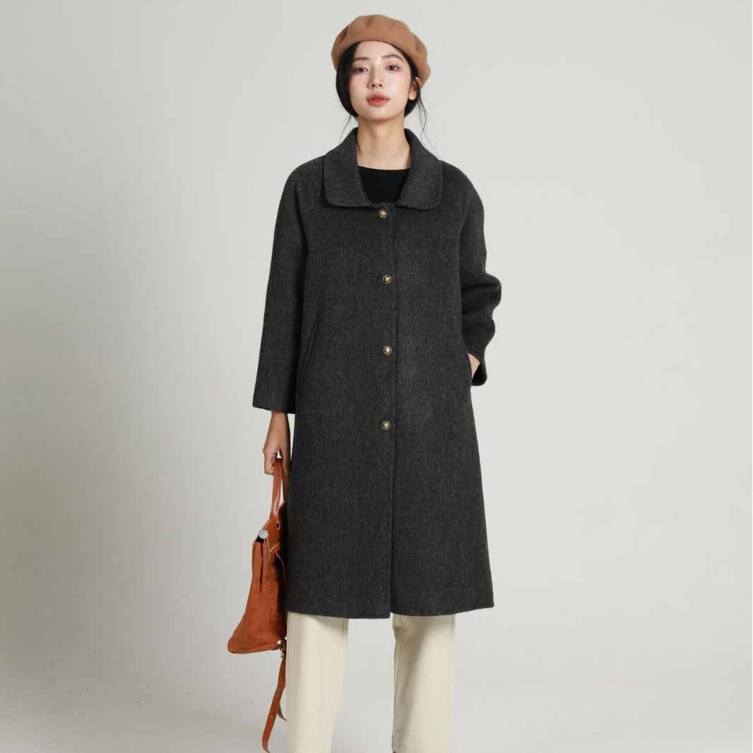 Damen Modische Kurzjacke mit Knopfleiste Shop Nory