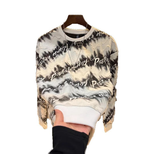 Damen Urbanes Sweatshirt mit kreativem Schriftzug Shop Nory