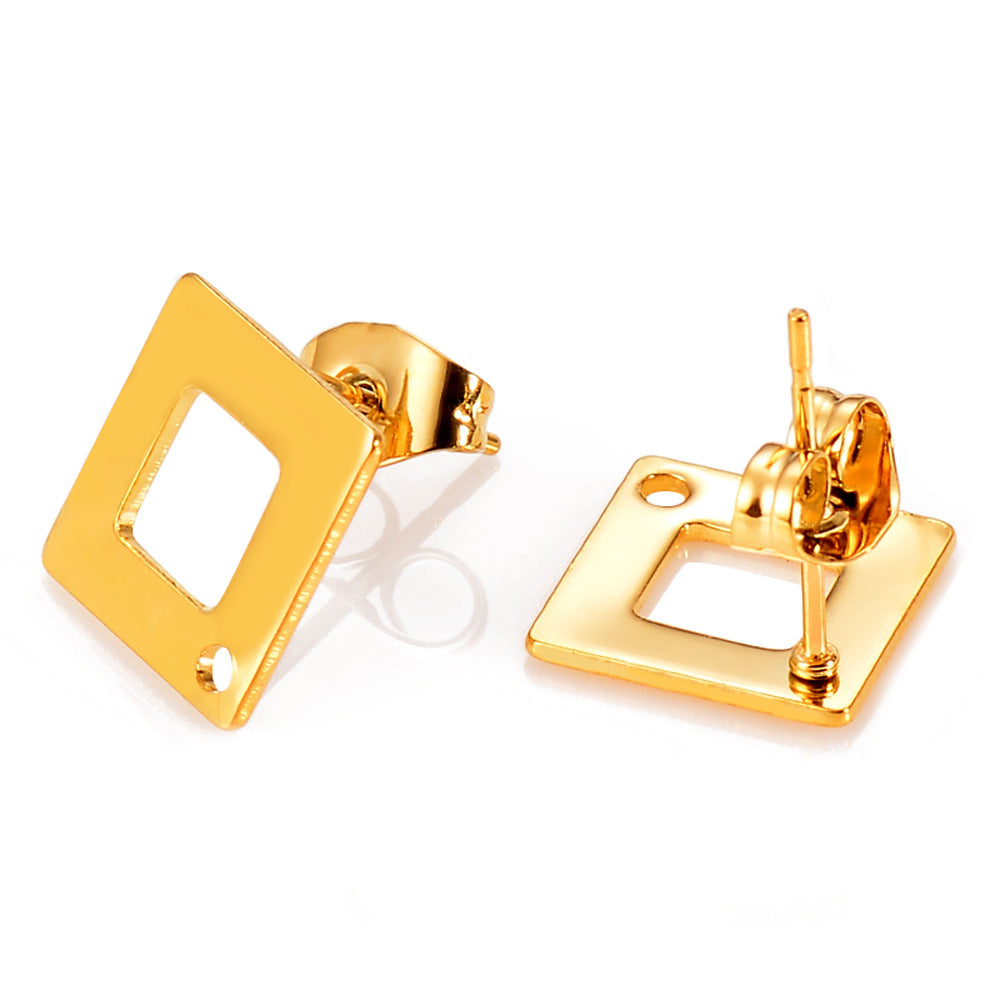 Damen Ohrstecker mit modernem quadratischem Design Shop Nory