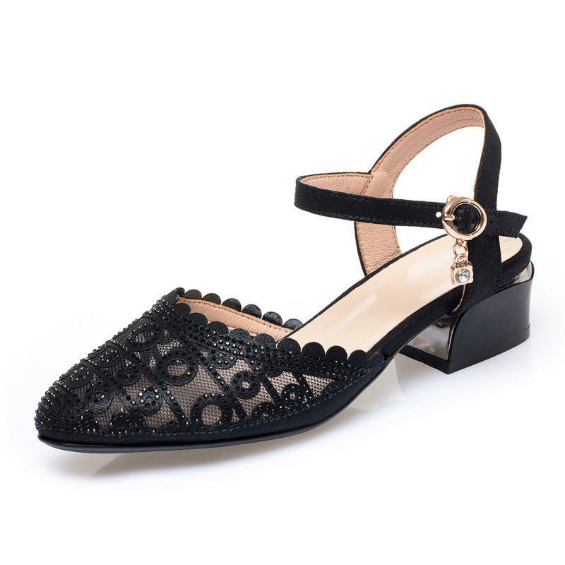 Damen elegante Ballerinas mit modischer Riemchenverzierung und komfortablem Fußbett