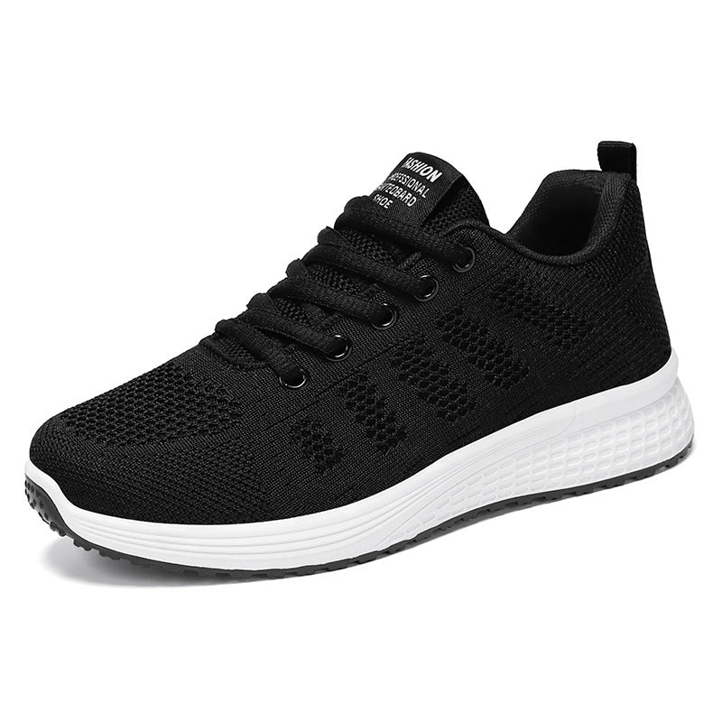 Herren nan leichte Strick-Laufschuh mit sichtbarem Luftdämpfer und stabiler Fersenstütze Shop Nory