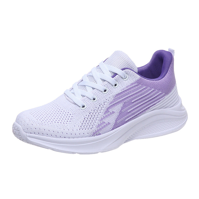 Damen Atmungsaktive Lauf-Sneaker mit rutschfester Sohle und stoßdämpfender Technologie