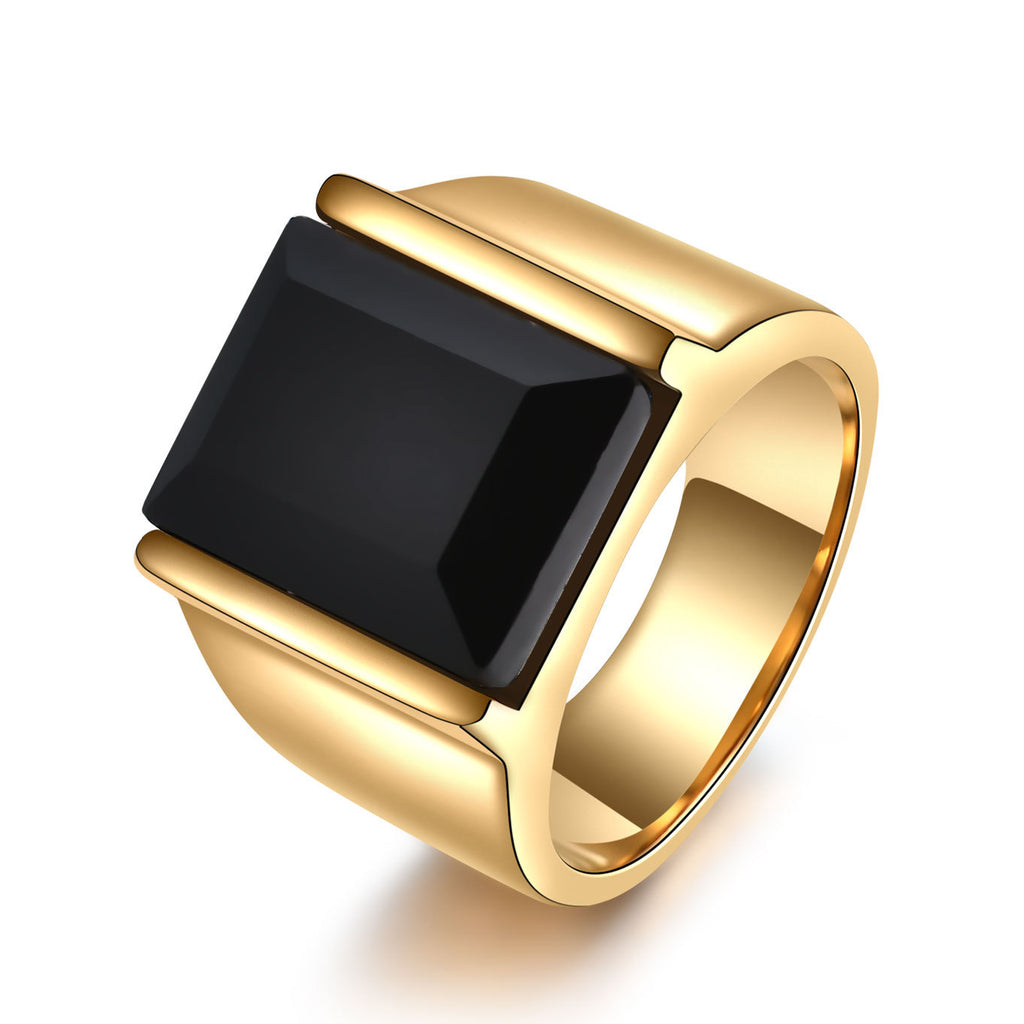 Herren Ring mit kunstvollem Blaustern-Design Shop Nory