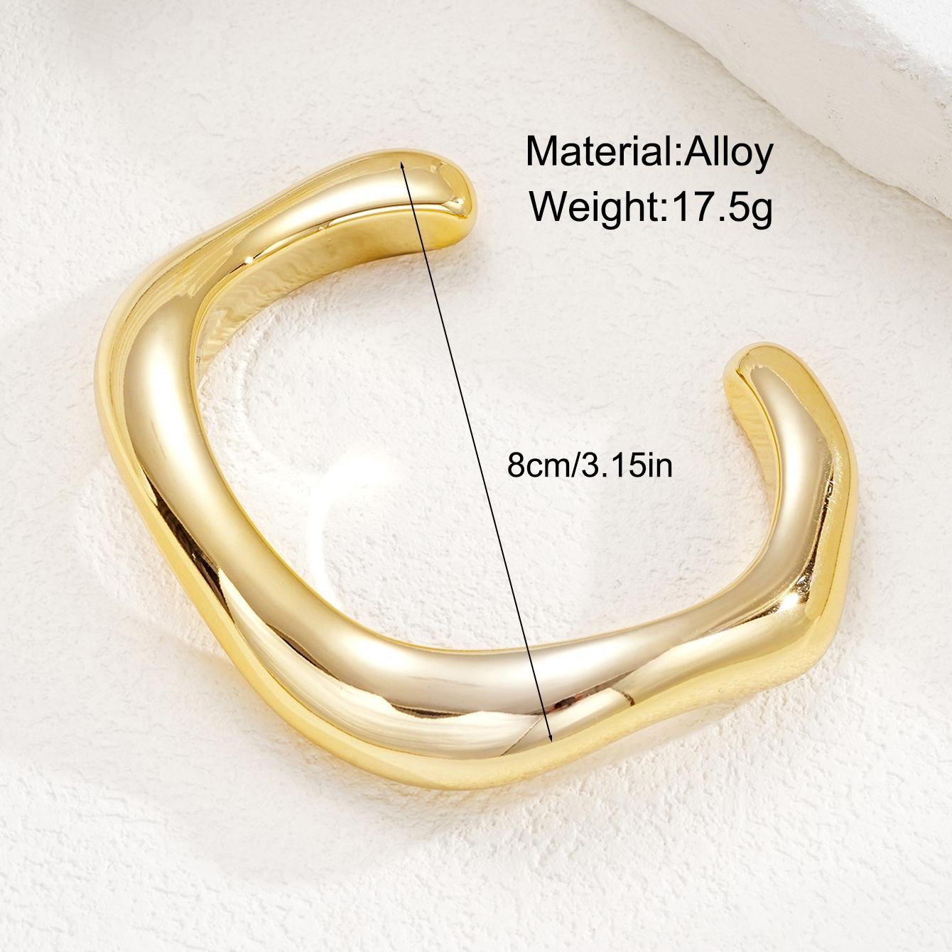 Damen Armreif mit geschwungenem und elegantem Design Shop Nory