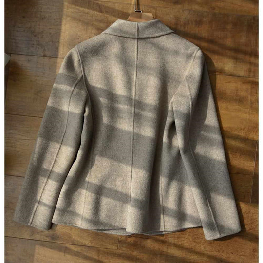 Damen Eleganter Wolle Blazer Shop Nory