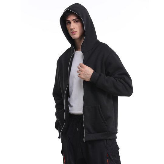 Unisex nan leichter Reißverschluss-Hoodie mit minimalistischer Nahtführung und ergonomischer Kapuze Shop Nory