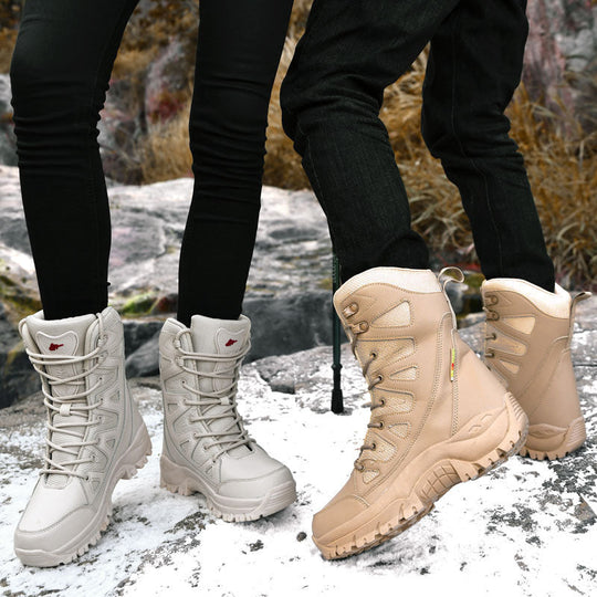 Damen Wasserfeste High-Top Wanderschuhe mit isolierender Innenausstattung