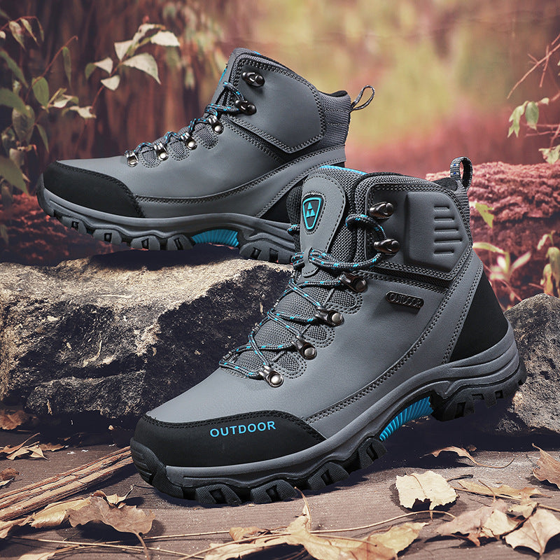 Herren All-Terrain Wanderstiefel mit hohem Knöchelschutz und griffiger Sohle