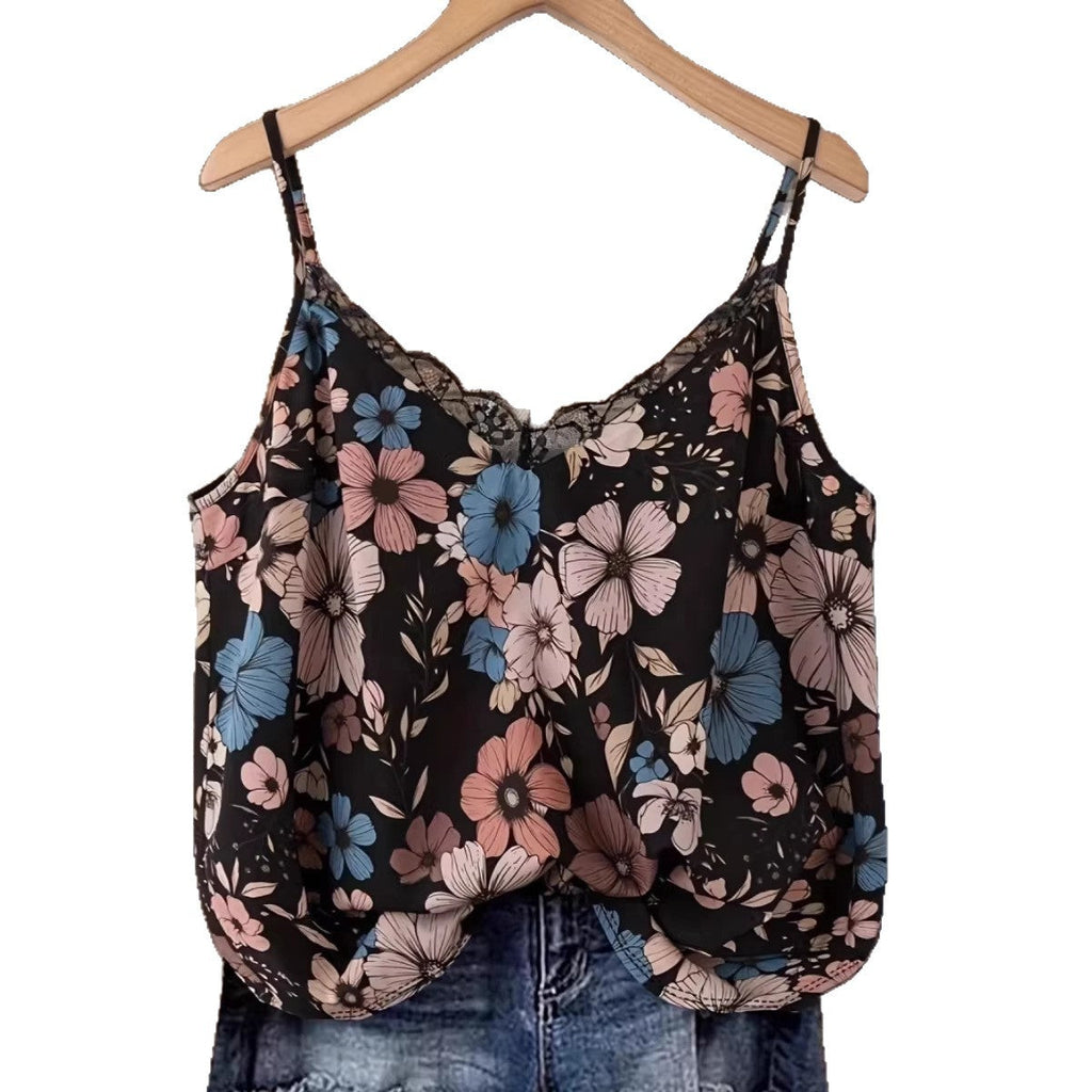 Damen Blusenshirt mit floralem Design Shopnory