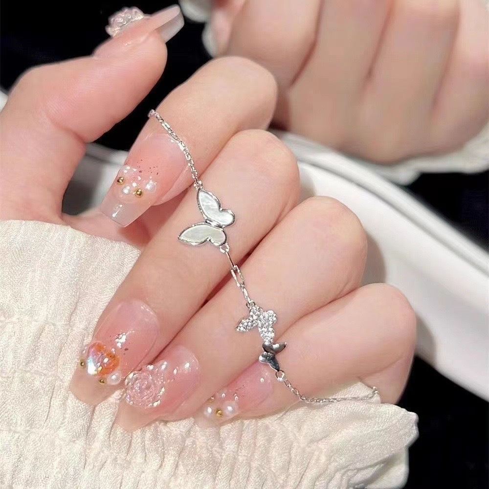 Damen Fußkette mit kunstvoll gestalteten Anhängern Shop Nory