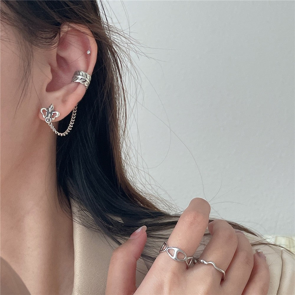 Damen Zierliches und stilvolles Ohrkettchen Shop Nory