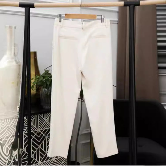 Damen Hochtaillierte Business-Hose Shop Nory
