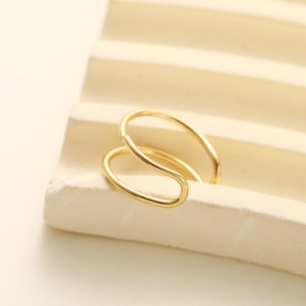 Damen Ohrcuff im modernen, geschwungenen Design Shop Nory