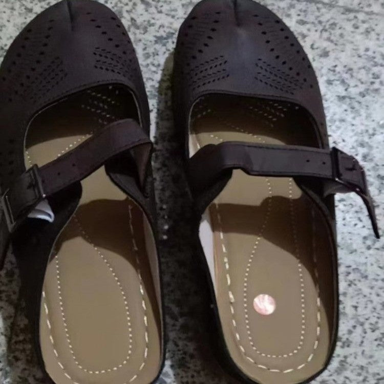 Damen Komfortable und luftige Sandalen mit verstellbarem Riemen