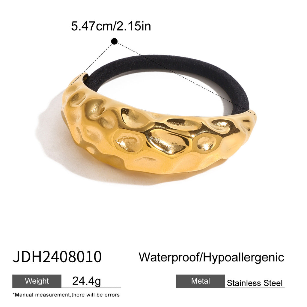 Damen Haargummi mit kunstvollem Sternanhänger aus hypoallergenem Edelstahl Shop Nory