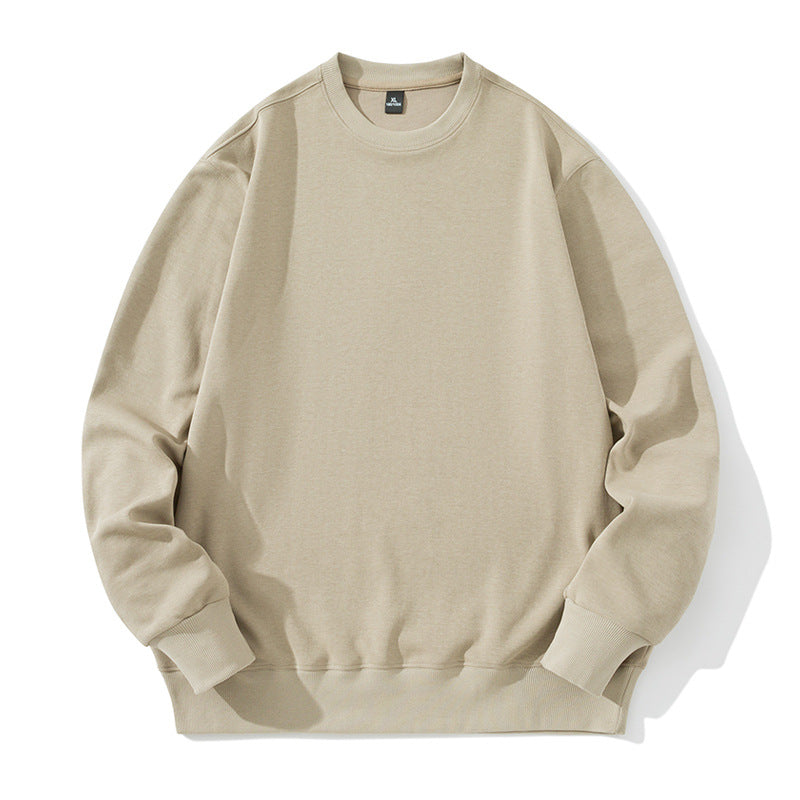 Unisex Oversize Baumwoll-Fleece Sweatshirt mit Rundhalsausschnitt, Rippbündchen und schwerer Qualität Shop Nory