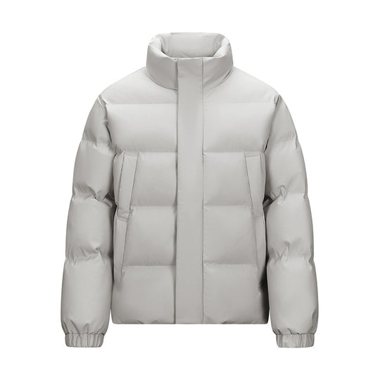 Herren Gepolsterte Steppjacke mit hohem Stehkragen und verdeckter Reißverschluss Shop Nory