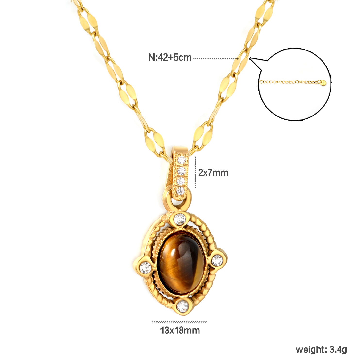 Damen Halskette mit kunstvollem Bogen-Anhänger aus hochwertigem Edelstahl Shop Nory