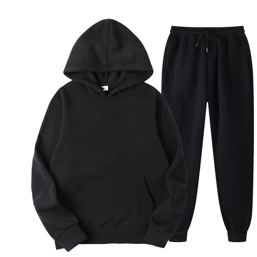 Unisex nan gemütliches Hoodie-Jogginganzug-Set mit Kängurutasche, elastischem Tunnelzugbund und gerippten Bündchen Shop Nory