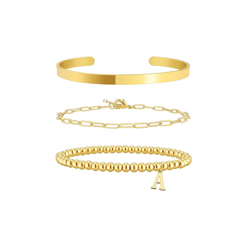 Damen Armreif-Set mit personalisierten Anhängern Shop Nory