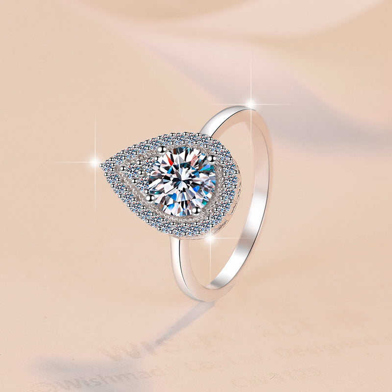 Damen Verlobungsring mit elegantem Zirkonia-Besatz Shop Nory