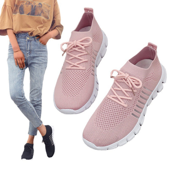 Damen nan gestrickter Performance-Sneaker mit sockenhaftem Schaft und flexibler Profilsohle Shop Nory