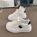 Damen Plattform-Sneaker mit dämpfender Laufsohle und eleganter Schnürung